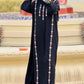 Black Crepe Abaya