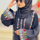 Black Crepe Abaya
