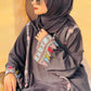Black Crepe Abaya