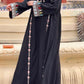 Black Crepe Abaya