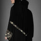 Black Embellished Formal Abaya