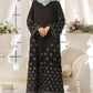 Rose Pink Embroidered Abaya