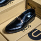 Black Buckle Formal Shoes
