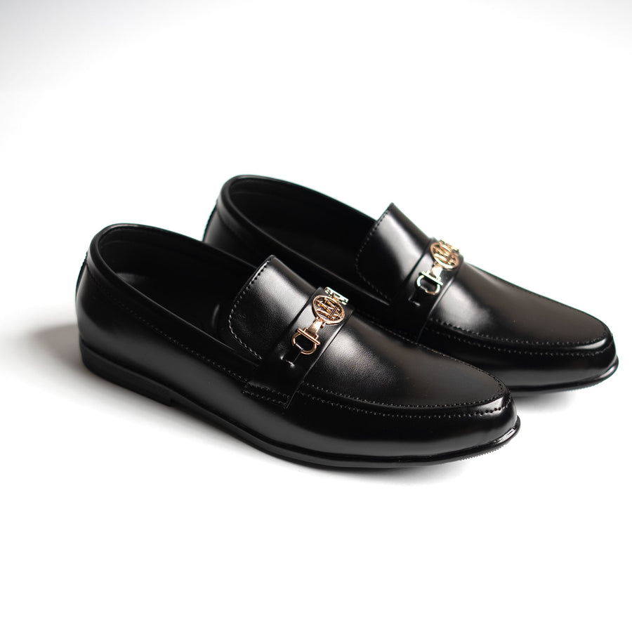Black Buckle Formal Shoes