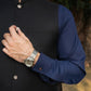 Black Opal Suiting Waistcoat - Round Cut - Men
