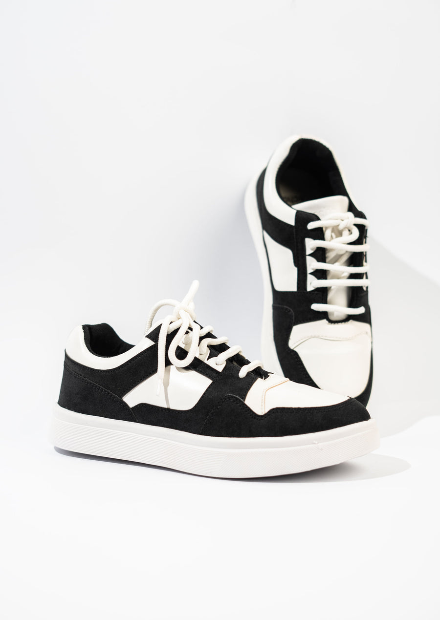 Black Suede Sneakers