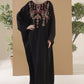 Black Tatreez Kaftan