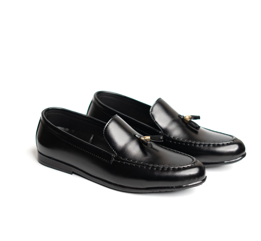 Black Tussel Formal Shoes