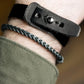 Blaire - Black Leather Bracelet (Unisex)