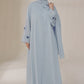Blossom Blue Abaya