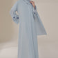 Blossom Blue Abaya