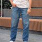 Blue Vertex Jeans Him