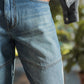 Blue Vertex Jeans Him