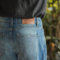 Blue Vertex Jeans Him