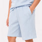 BOYS EMBROIDERED WAFFLE POLO CO-ORD SET