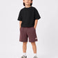 BOYS PANELED WAFFLE SHORTS