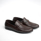 Brown Circle Buckle Formal Shoes