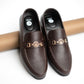 Brown Buckle Formal Shoes