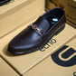 Brown Buckle Formal Shoes