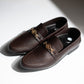 Brown Buckle Formal Shoes