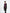 Black Kurta Trouser with Burgundy Suiting Waistcoat - Kids