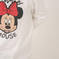 GIRLS WHITE FLEECE HOODIE