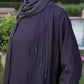 Charcoal Shrug Abaya