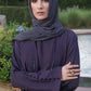 Charcoal Shrug Abaya