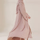 Cherry Bow Embroidered Abaya