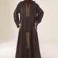Congo Brown Kimono Abaya