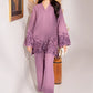 Mauve - 2Pc Embroidered Cotton Set