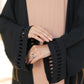 Cross-Stitch Manipulation Kimono Abaya