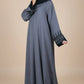 Crystal Grey Abaya