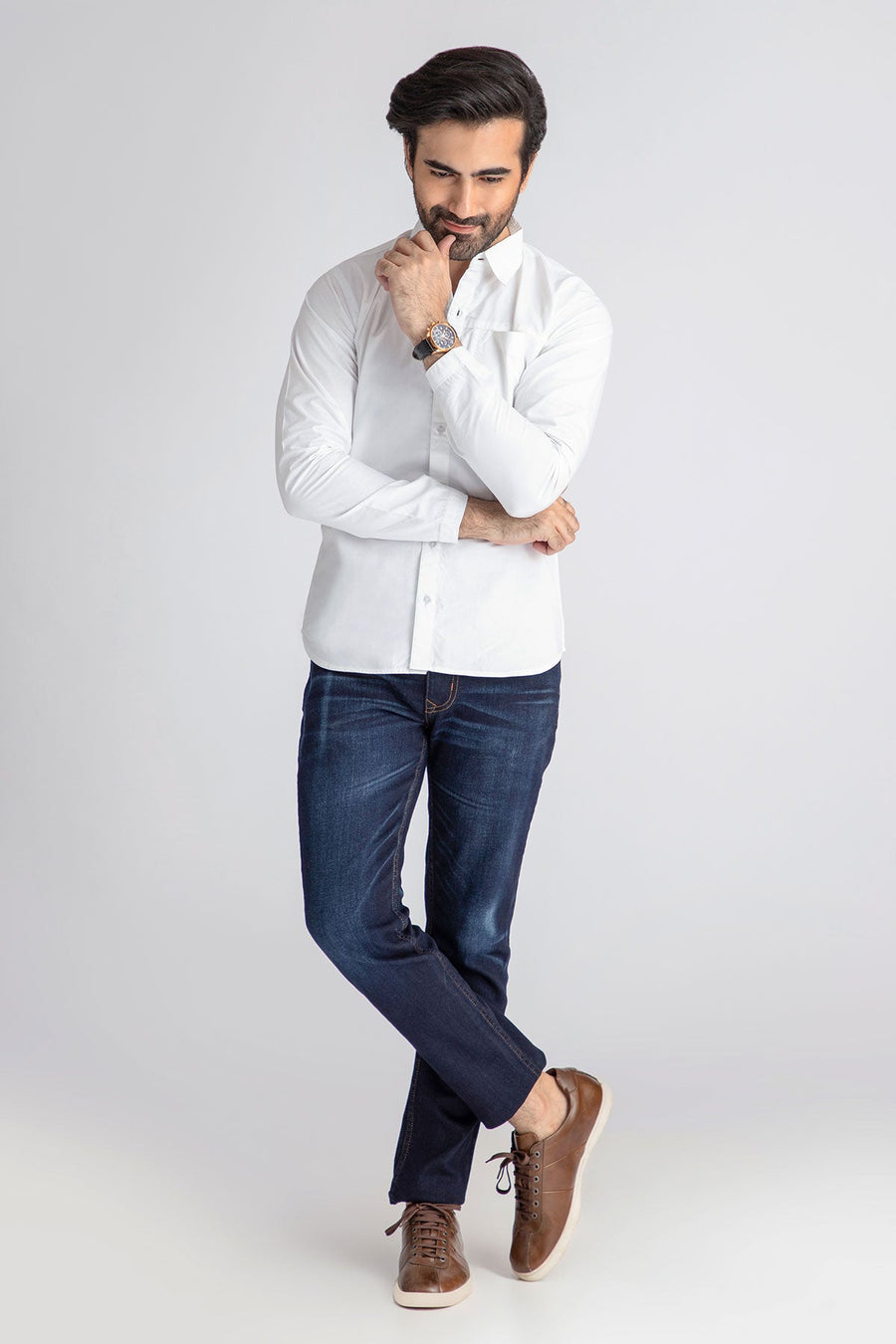Schon Dark Blue Slim Fit Jeans