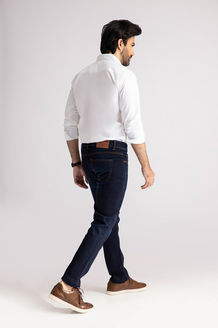 Schon Dark Blue Slim Fit Jeans