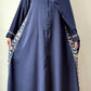 Deep Sapphire Abaya
