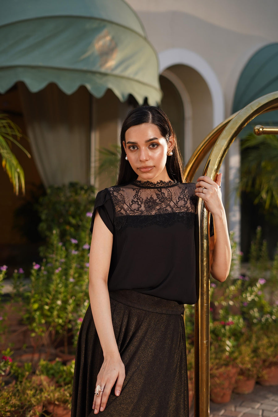GOLD NOIR SKIRT