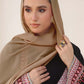 Dull Brown Georgette Hijab
