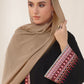 Dull Brown Georgette Hijab
