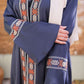 Dusk Tatreez Embroidered Abaya