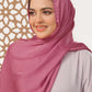 Dusky Rose Silk Hijab