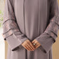 Dusty Lavender Shrug Abaya