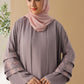 Dusty Lavender Shrug Abaya