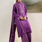 PURPLE HUE-2PC (SHIRT & DUPATTA)