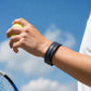 The Grit - Midnight Navy - Kara Style Leather Bracelet / Leather Cuff