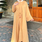 Ethnic Apricot Abaya