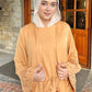 Ethnic Apricot Abaya