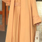Ethnic Apricot Abaya