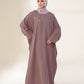 Falcon Embroidered Kaftan