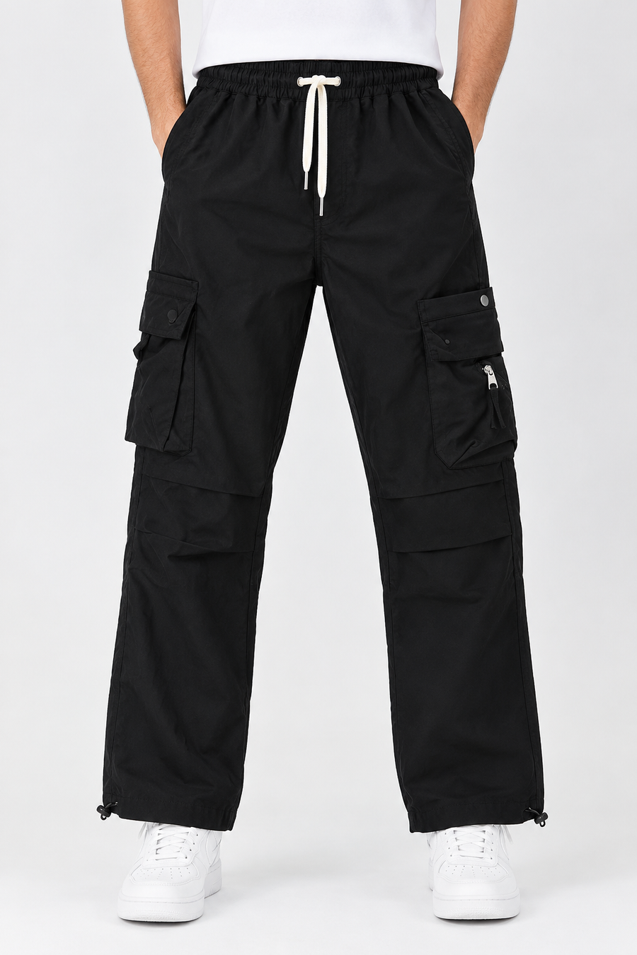 TRANSIT CARGO TROUSER - BLACK